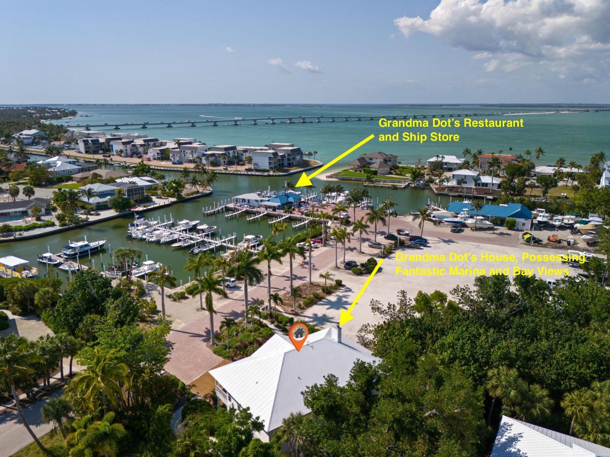 Grandma Dot'S House- Marina Villa With Pool And Bikes Sanibel Eksteriør bilde