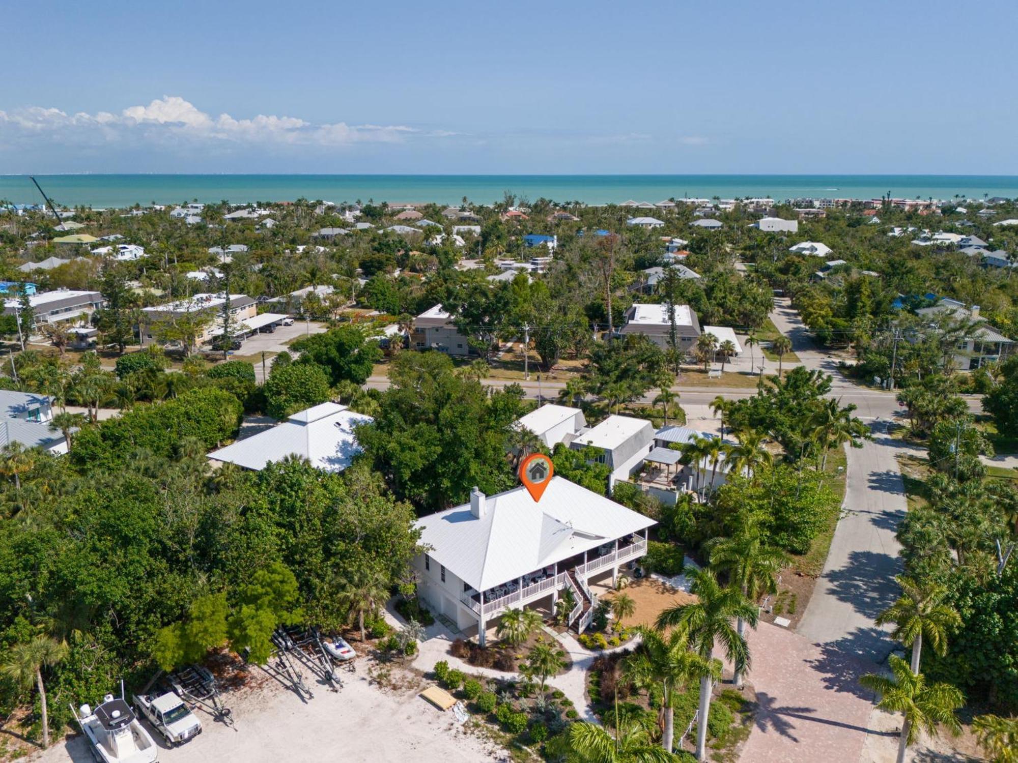 Grandma Dot'S House- Marina Villa With Pool And Bikes Sanibel Eksteriør bilde
